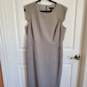 New Tall Grey  JCrew Tall Size 14 Dress